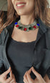 Paisa Glass Choker Necklace