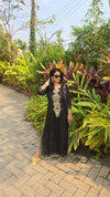 Party Black Kaftan Dress - view 29