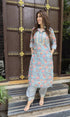 Pastel Blue Pathani Set