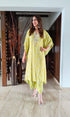 Pastel Green Kaftan Set