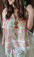 Pastel Kaftan Coord Set