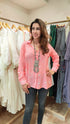 Peach Bandhini Shirt