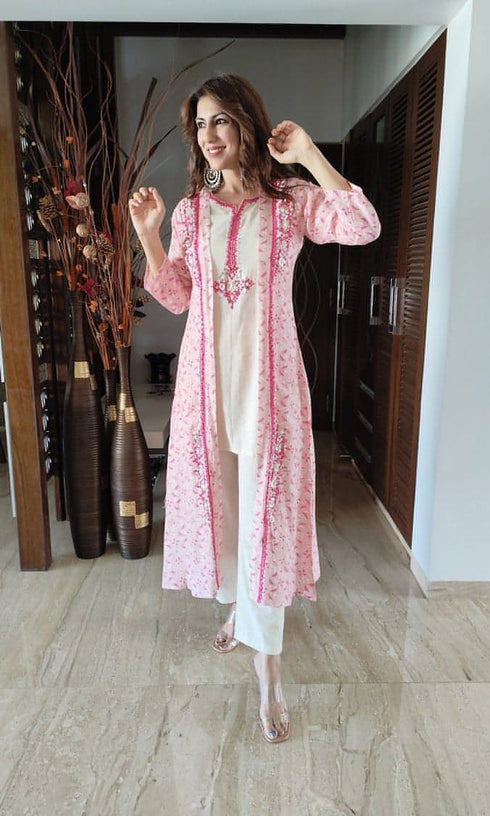 Pink Cream 3 Piece Set