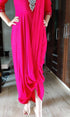 Pink Drape Sari
