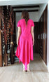 Pink Hi-Low Dress
