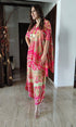 Pink Kaftan Coord Set