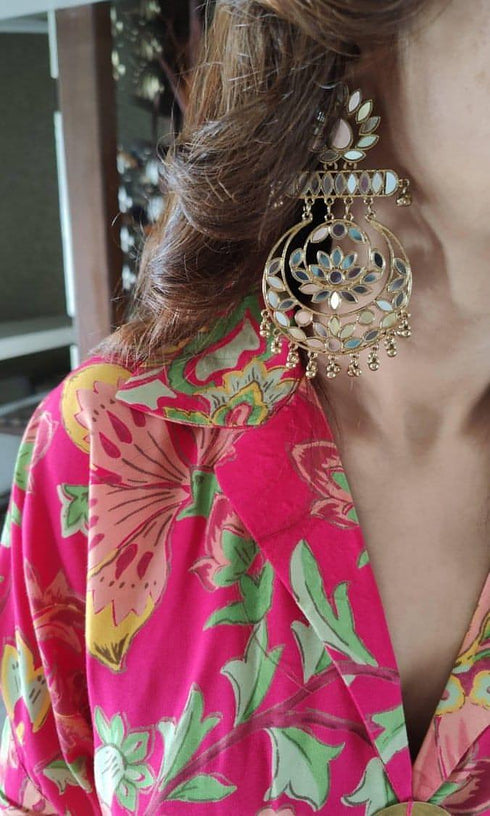 Pink Kaftan Coord Set