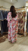 Pink Kaftan With Belt - view 6