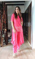 Pink Punjabi Pant Set