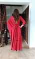 Red Kaftan Gown