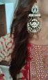 Red Mini Anarkali Set