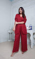 Red Waistcoat Set