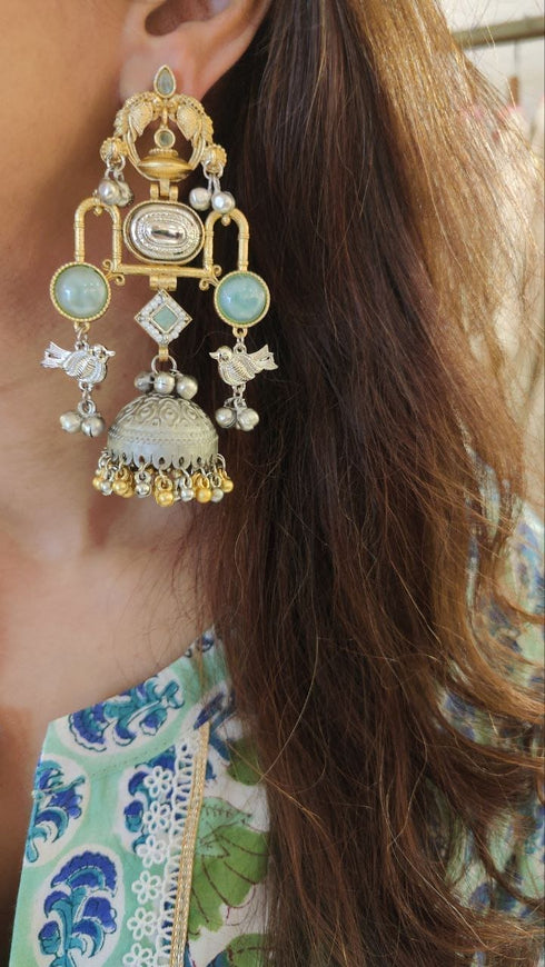 Blue Green Farshi Set