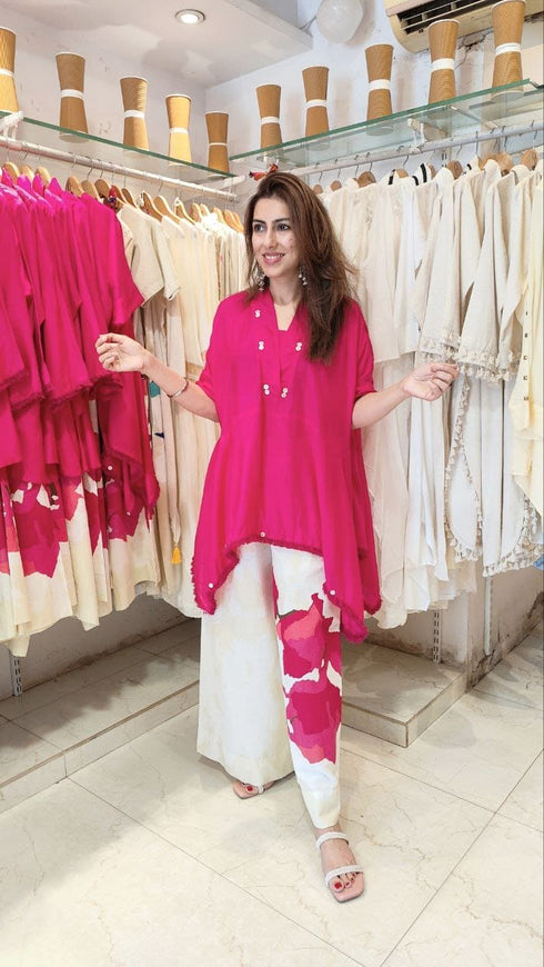 Rose Hot Pink Coord Set