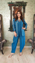 Blue Jumpsuit with Jacket