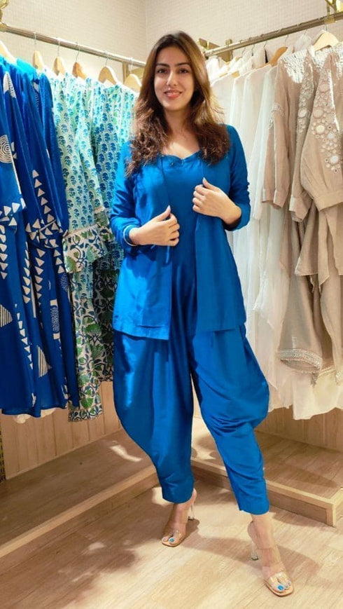 Peacock Blue - Jumpsuit