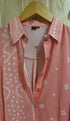 Peach Bandhini Shirt