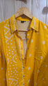 Yellow Bandhini Shirt