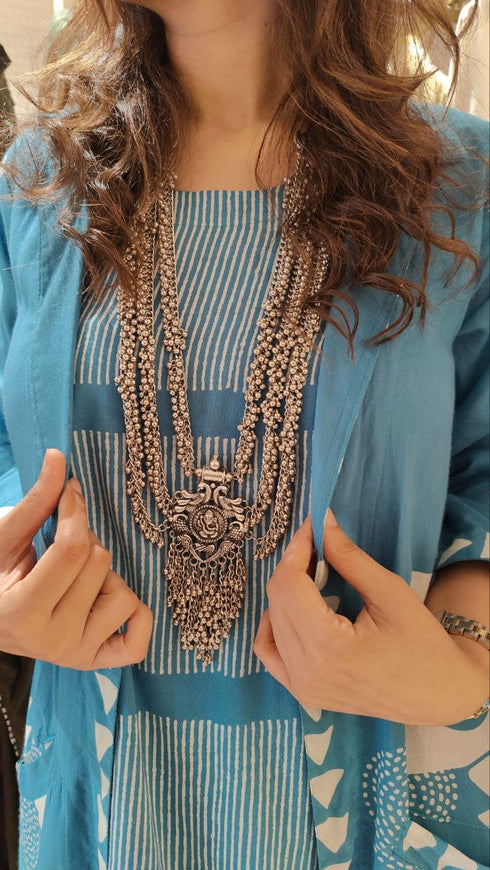 Three Piece Light Blue Cargo Coord Set