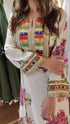 White Kareena Kapoor Kaftan Dress