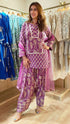 Jaipuri Purple Farshi Salwar Set