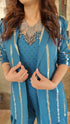 Blue Jumpsuit with Jacket