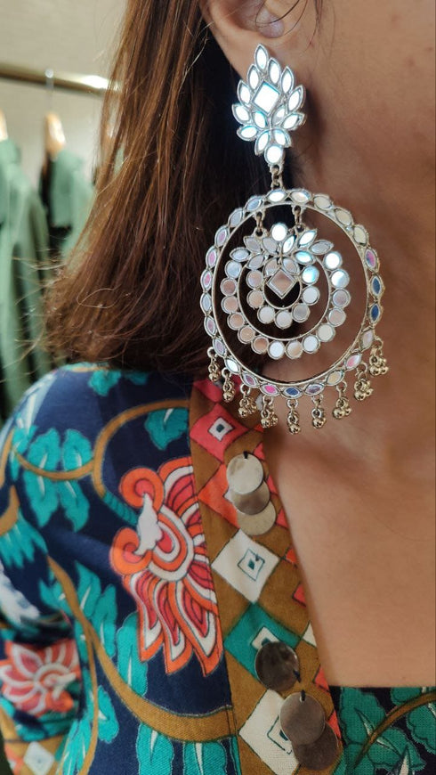 Floral Green A-Line Dress