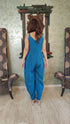 Blue Jumpsuit with Jacket