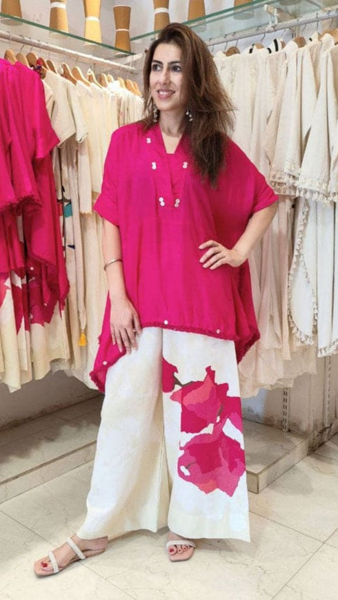 Rose Hot Pink Coord Set