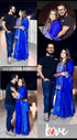 Royal Blue Sharara Set - view 12