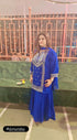 Royal Blue Sharara Set - view 13