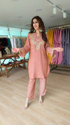 Rust Coord Set with Coin Tassels - view 4