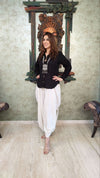 Sarvagun Sampann Off White Dhoti Pant Set - view 2