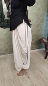 Sarvagun Sampann Off White Dhoti Pant Set - view 3