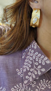Schiffli Embroidered Lilac Purple Shirt Coord Set - view 7