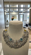 Silver Gemstone Necklace - view 3