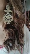 Spaghetti White Sharara Set