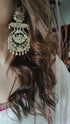 Spaghetti White Sharara Set