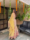 Spaghetti Yellow Jaipuri Sharara Set - view 12