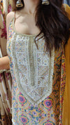 Spaghetti Yellow Jaipuri Sharara Set - view 2