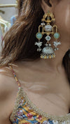 Spaghetti Yellow Jaipuri Sharara Set - view 6