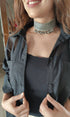 Stud Choker Necklace