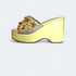 Sunflower Yellow Floral Wedges - dcmumbai