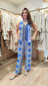 Three Piece Waistcoat Jacket Coord Set For Summer - view 2