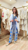 Three Piece Waistcoat Jacket Coord Set For Summer - view 4