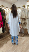 Three Piece Waistcoat Jacket Coord Set For Summer - view 5