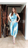 Tie Dye Dhoti Dress and Belt