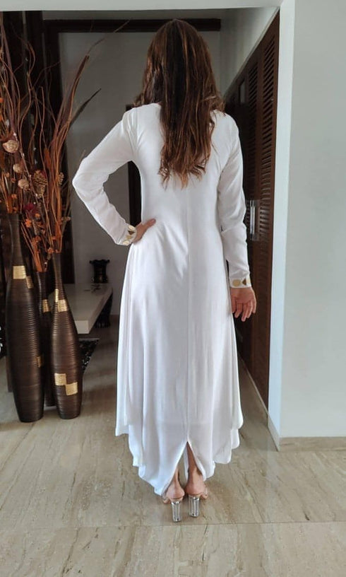 White Gold Dress