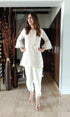 White Lucknowi Set