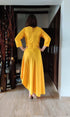 Yellow Drape Dress
